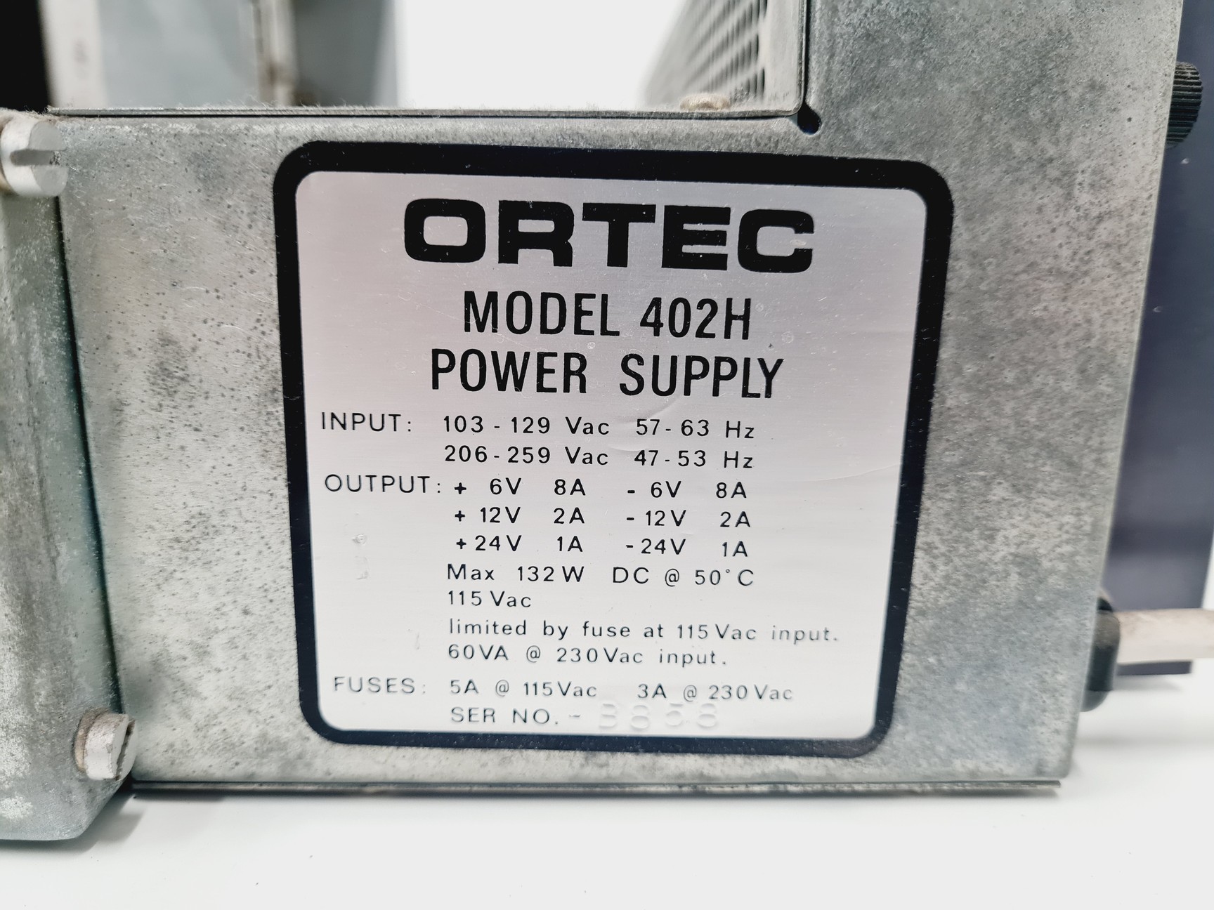 Image of Ortec 401C with Ortec 920E and 2 x H.V. Power Supply 3102