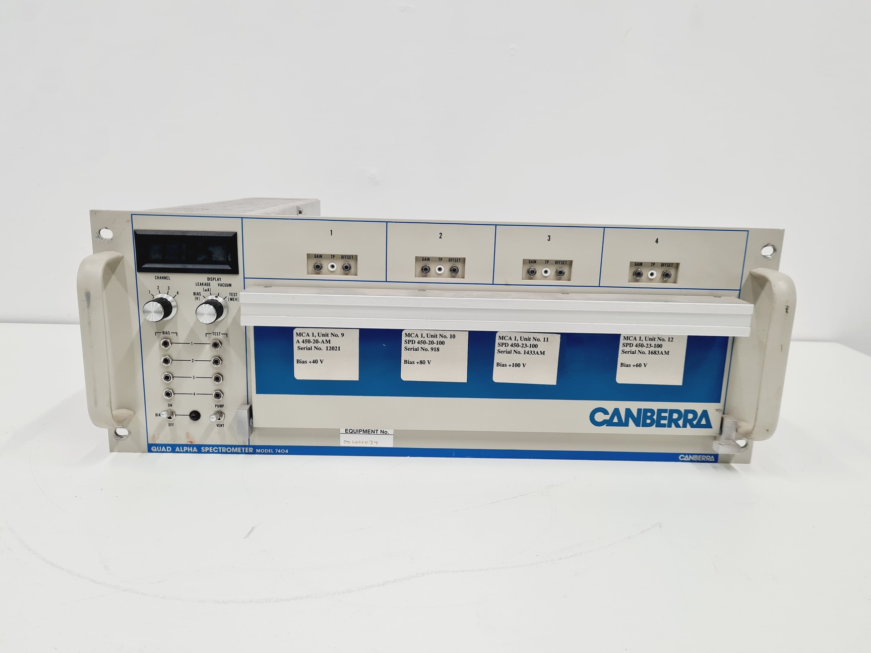 Image of Canberra Alpha Spectrometer Model - 7404