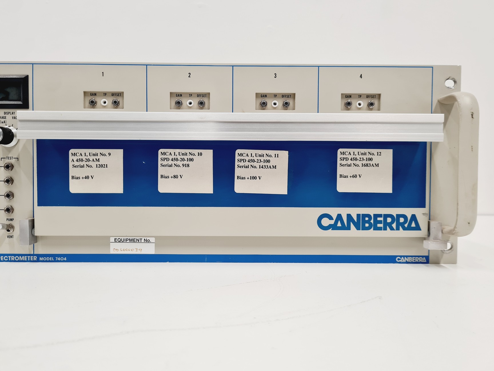 Image of Canberra Alpha Spectrometer Model - 7404