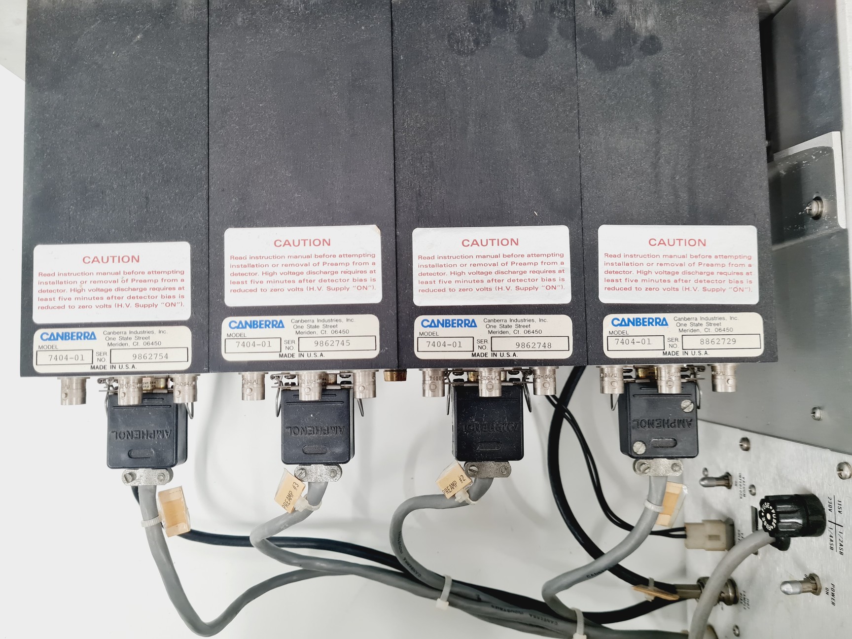 Image of Canberra Alpha Spectrometer Model - 7404