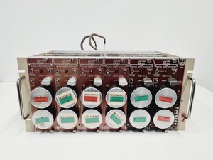 Thumbnail image of Ortec 4001A Bin with 2 x Ortec 576 & 4 x Ortec 576A Alpha Spectrometer