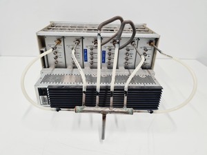 Thumbnail image of Ortec 4001A Bin with 2 x Ortec 576 & 4 x Ortec 576A Alpha Spectrometer