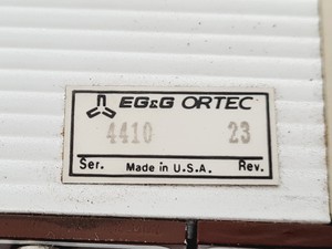 Thumbnail image of Ortec 4001A Bin with 2 x Ortec 576 & 4 x Ortec 576A Alpha Spectrometer