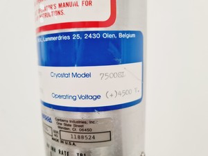 Thumbnail image of Canberra Dewar with Canberra GC3019 Detector