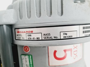 Thumbnail image of BOC Edwards XDS5 Scroll Vacuum Pump