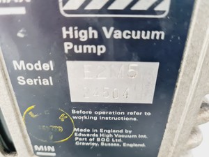Thumbnail image of Edwards 5 E2M5 Vacuum Pump