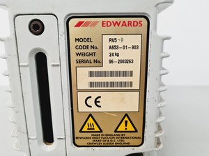 Thumbnail image of Edwards 5 Rotary Vane Vacuum Pump RV5