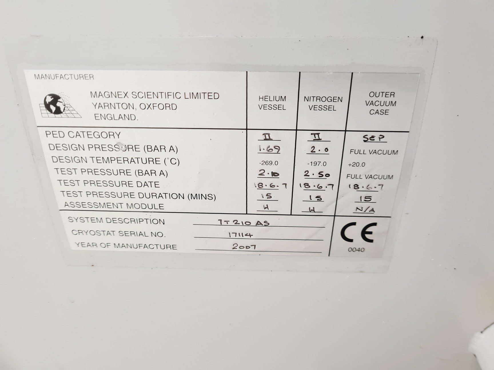 Image of Varian 7T210 AS Preclinical MRI System