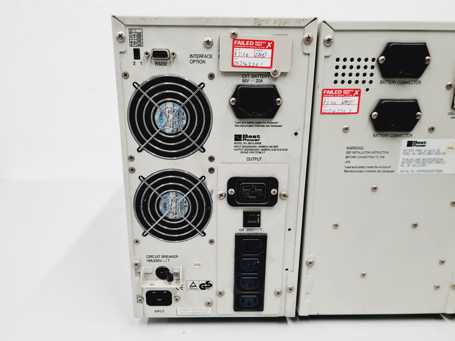 Image of Best Power 610 with 2 x Best Power 610 Battery Pack