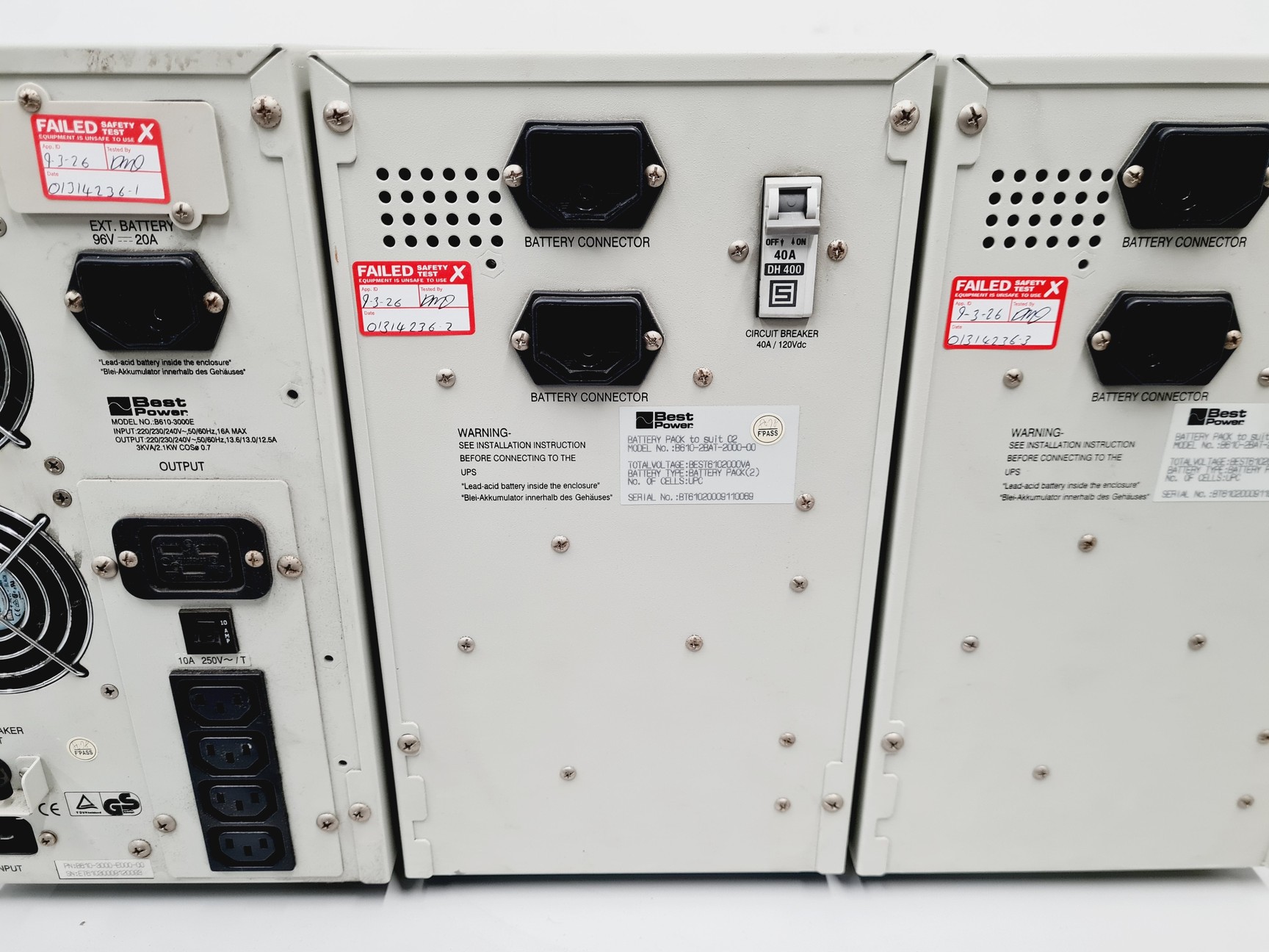 Image of Best Power 610 with 2 x Best Power 610 Battery Pack