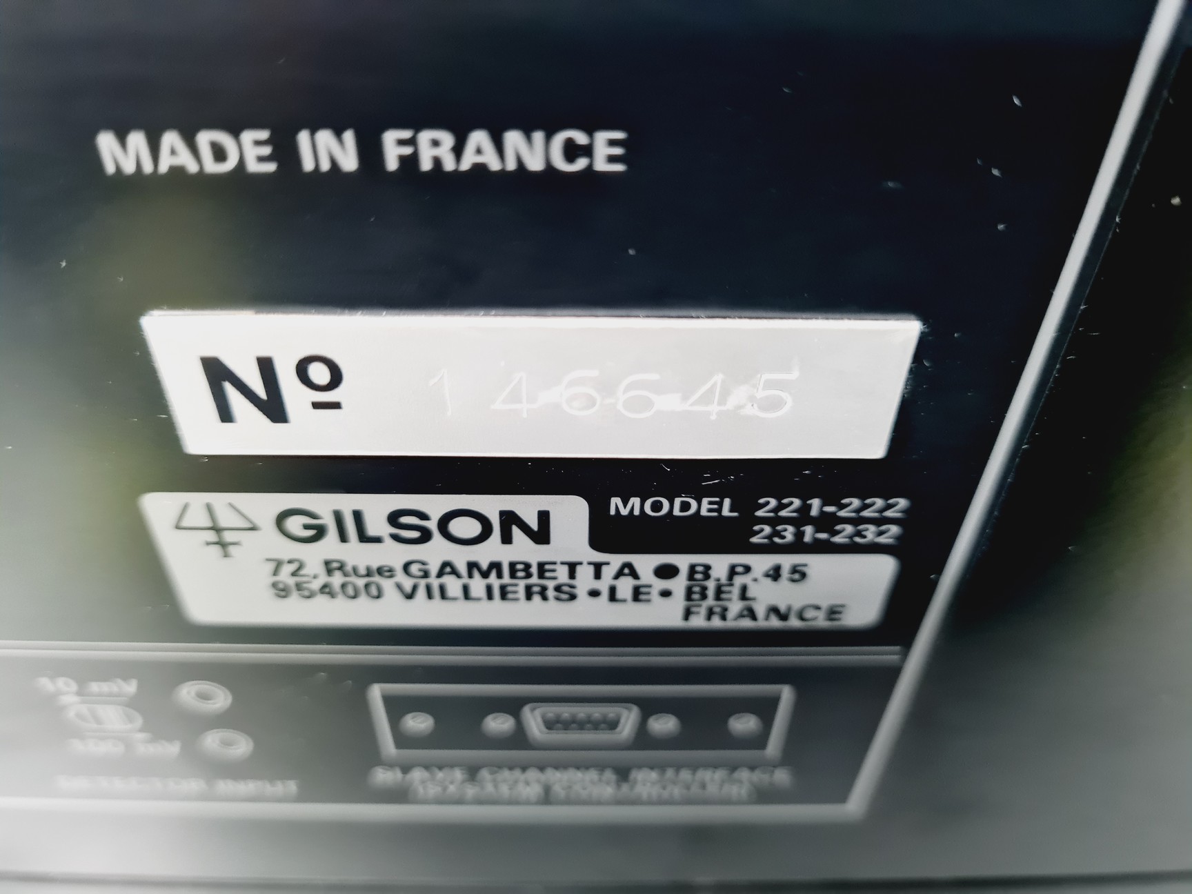 Image of Gilson Sample Changer Model 221-222