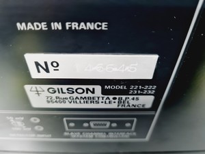 Thumbnail image of Gilson Sample Changer Model 221-222