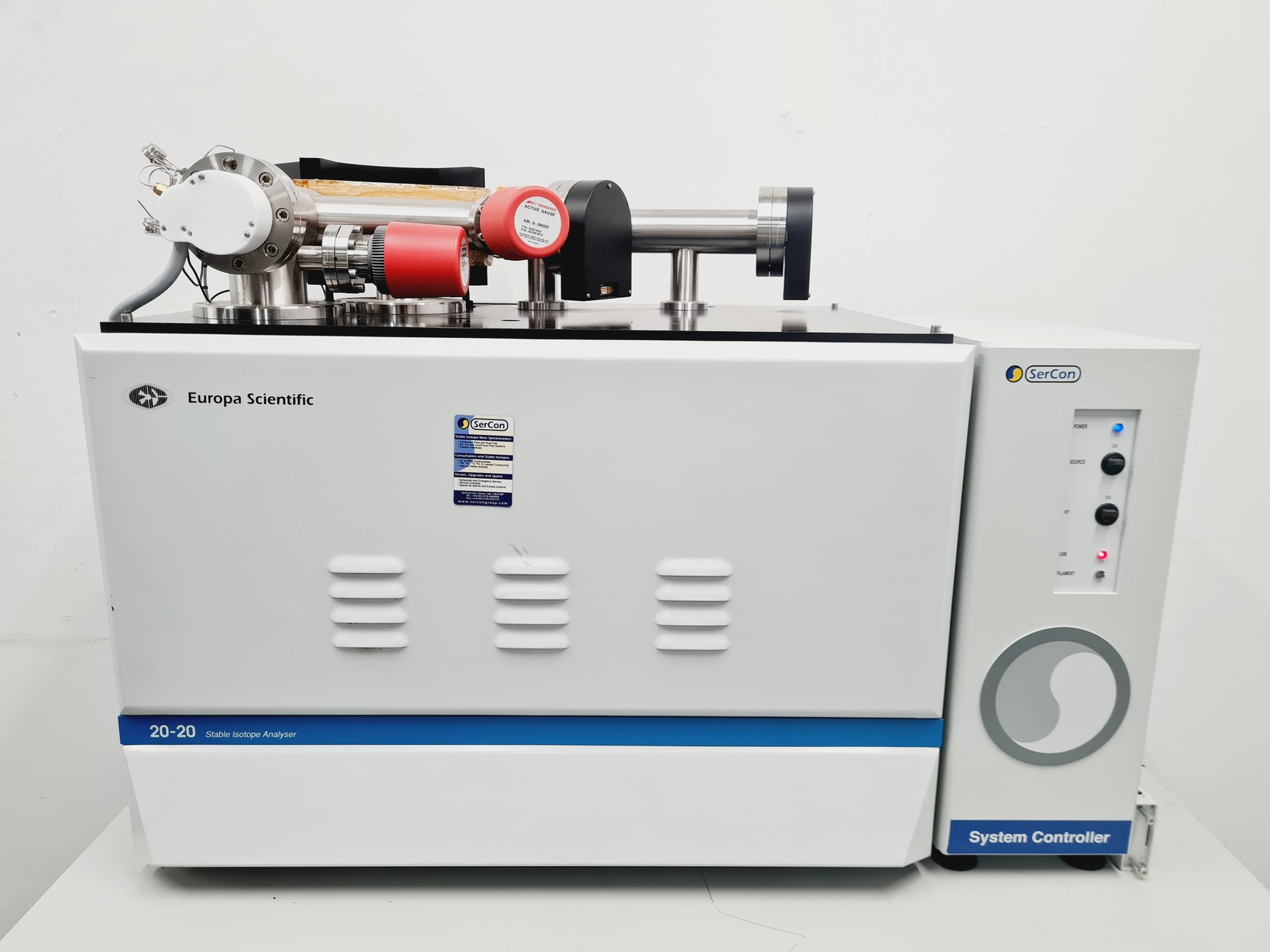 Image of Europa Scientific 20-20 Stable Isotope Analyser with Europa Scientific ANCA NT