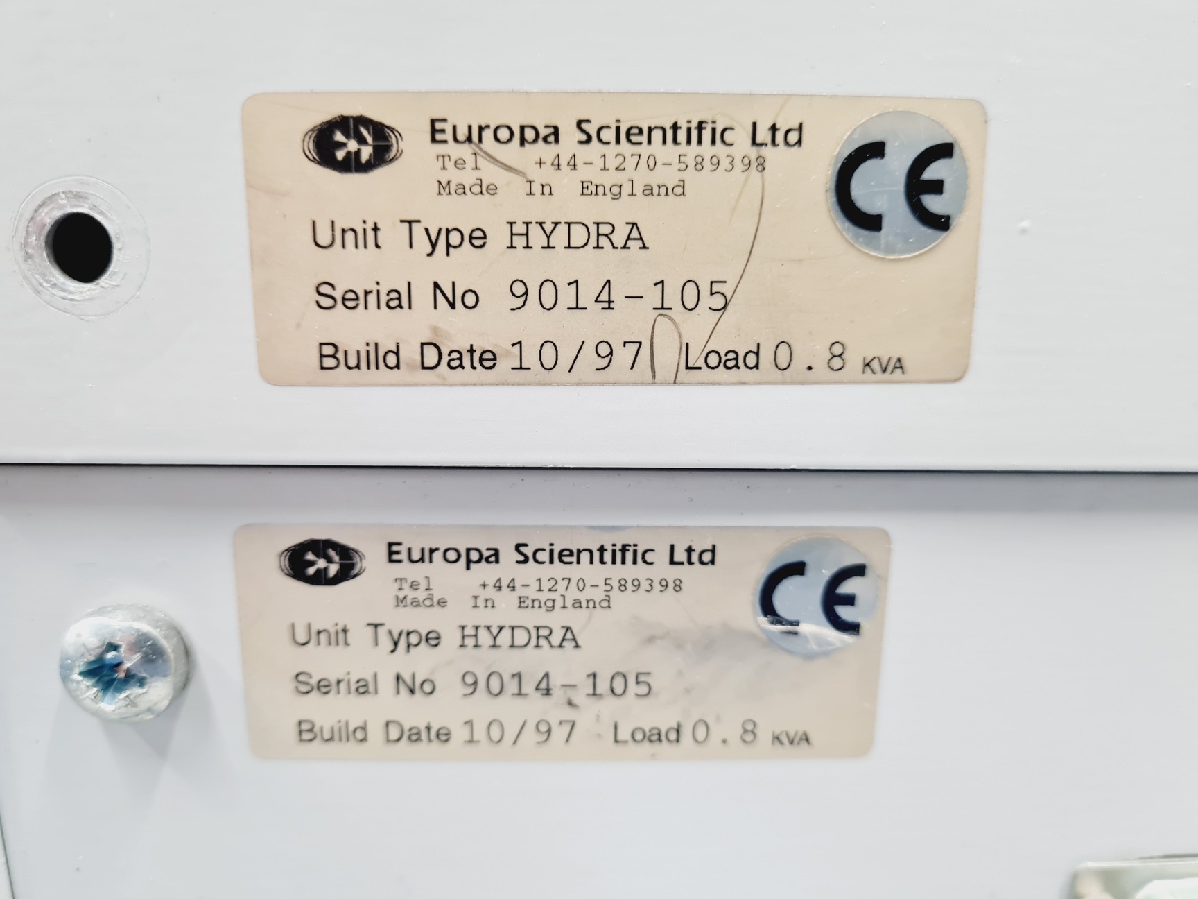 Image of Europa Scientific 20-20 Stable Isotope Analyser with Europa Scientific ANCA NT