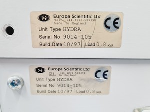 Thumbnail image of Europa Scientific 20-20 Stable Isotope Analyser with Europa Scientific ANCA NT