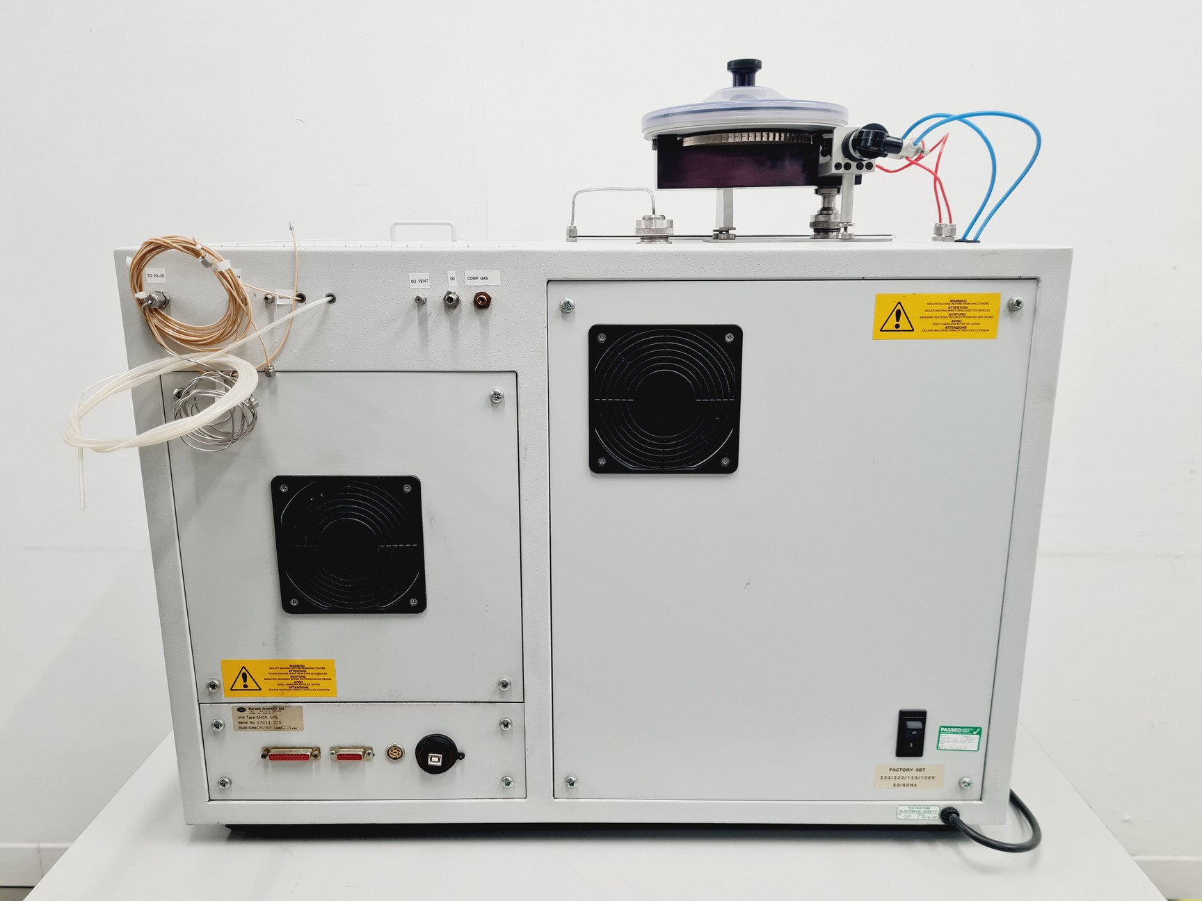Image of Europa Scientific 20-20 Stable Isotope Analyser with Europa Scientific ANCA NT