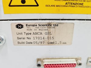 Thumbnail image of Europa Scientific 20-20 Stable Isotope Analyser with Europa Scientific ANCA NT