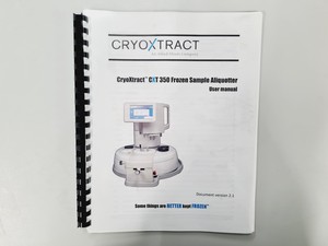Thumbnail image of CryoXtract CXT350 Frozen Sample Aliquotter w/ Accessories 
