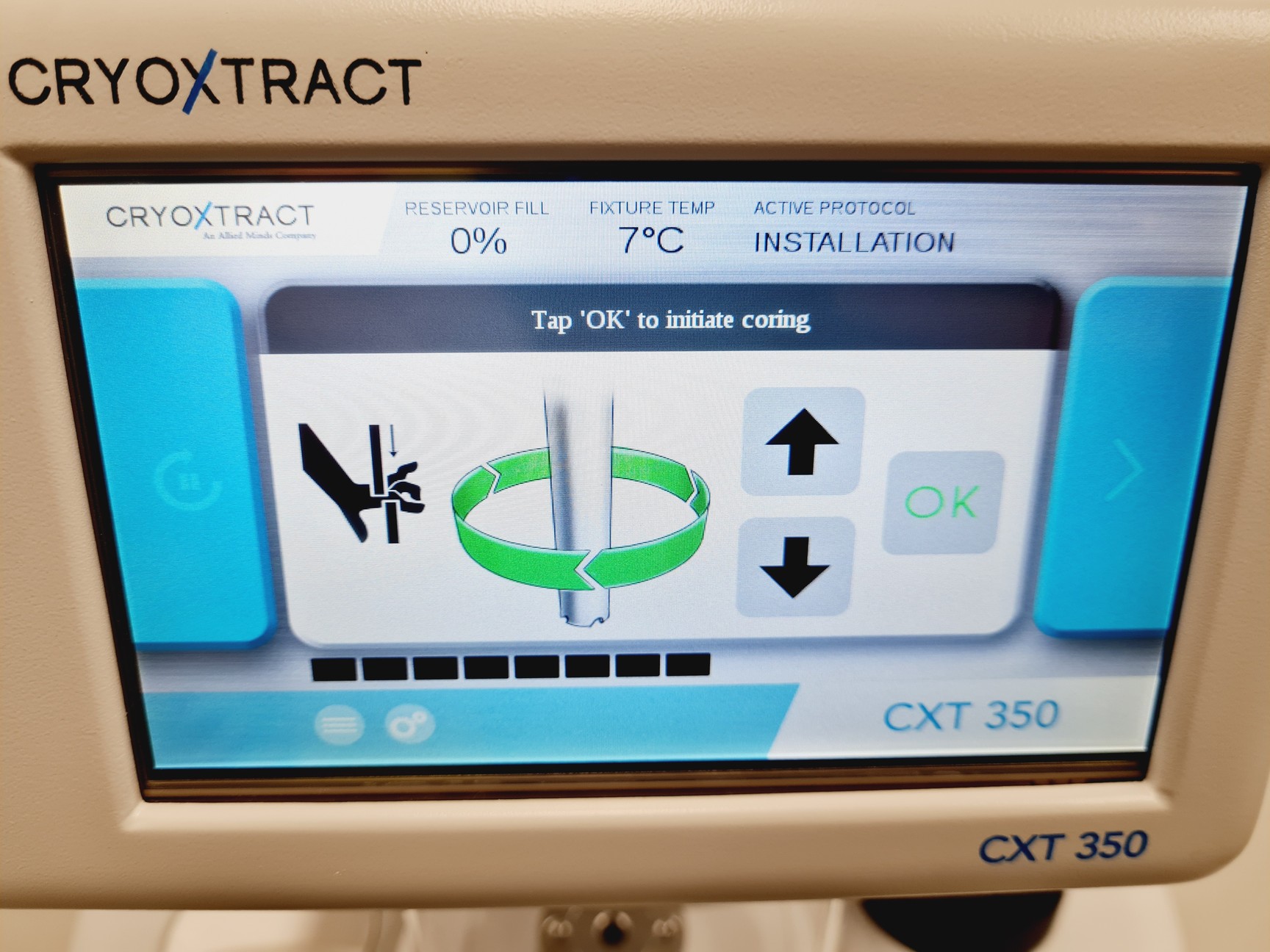 Image of CryoXtract CXT350 Frozen Sample Aliquotter w/ Accessories 