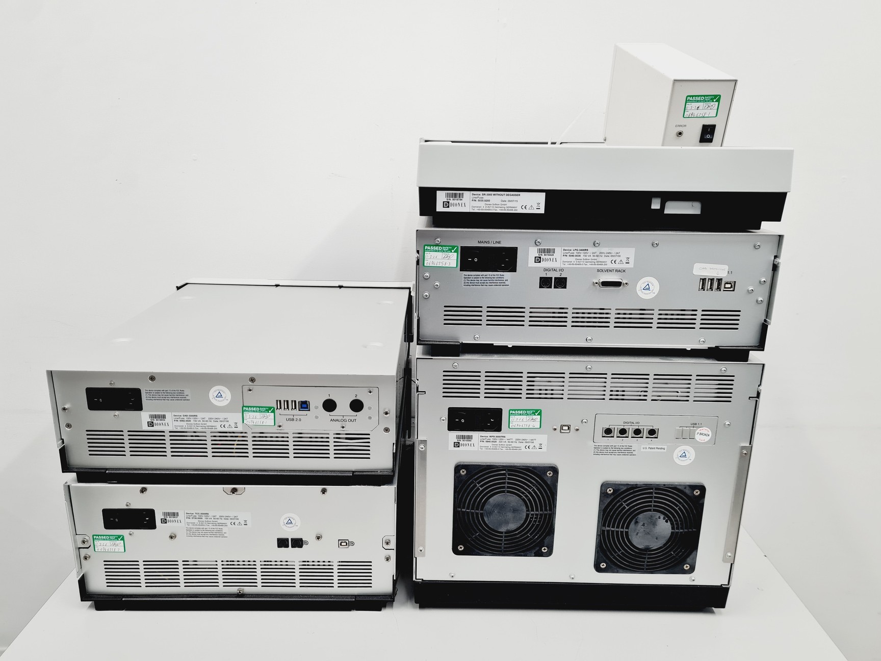 Image of Dionex Ultimate 3000 HPLC With RS Autosampler, TCC, DAD, WPS, LPG, SR-3000