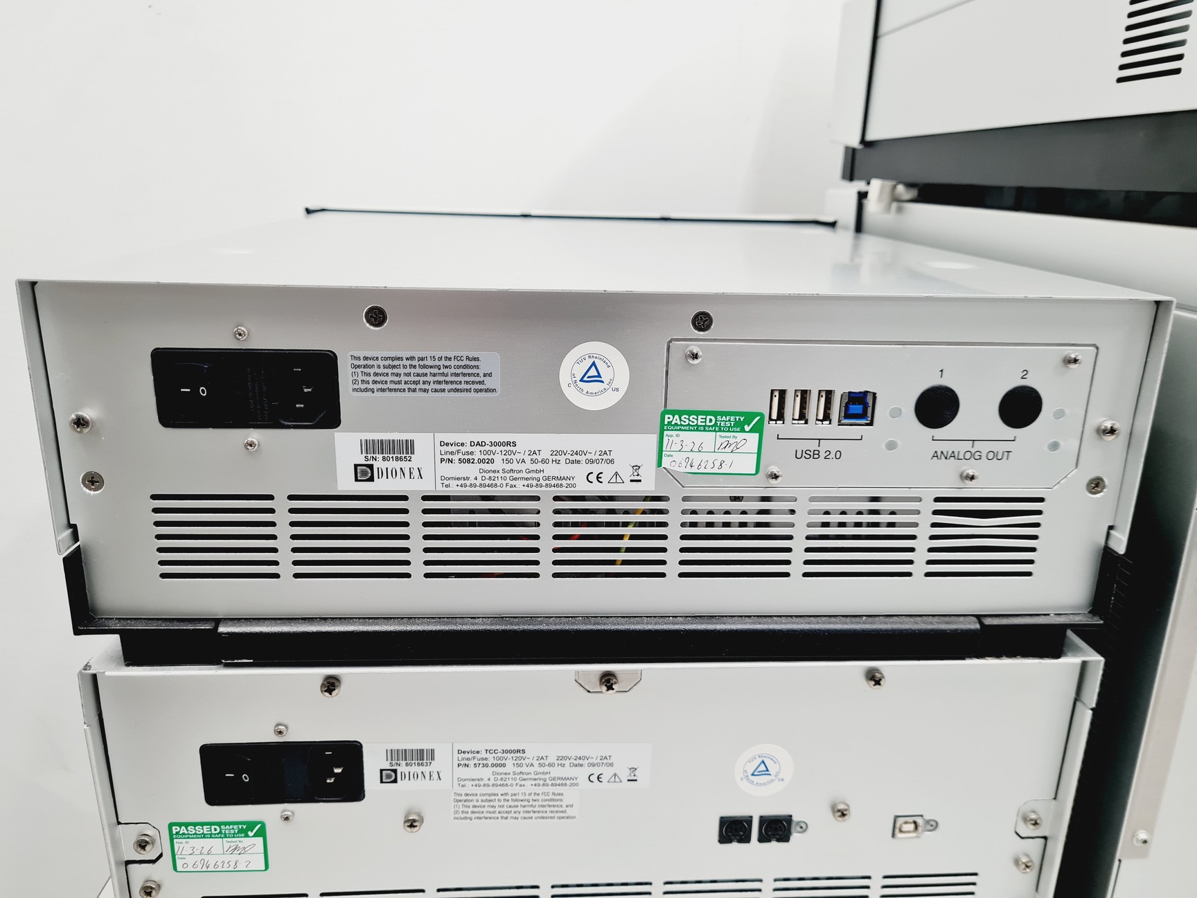 Image of Dionex Ultimate 3000 HPLC With RS Autosampler, TCC, DAD, WPS, LPG, SR-3000