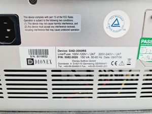 Thumbnail image of Dionex Ultimate 3000 HPLC With RS Autosampler, TCC, DAD, WPS, LPG, SR-3000