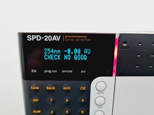 Thumbnail image of Shimadzu HPLC System with SIL-20A, LC-20AD, DGU-20A5, CTO-20A, CMB-20A, SPD-20AV