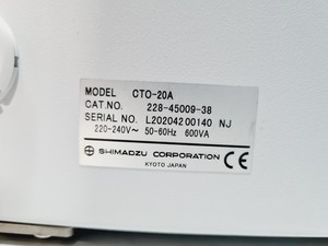Thumbnail image of Shimadzu HPLC System with SIL-20A, LC-20AD, DGU-20A5, CTO-20A, CMB-20A, SPD-20AV