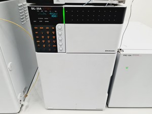 Thumbnail image of Shimadzu HPLC System with SIL-20A, LC-20AD, DGU-20A5, CTO-20A, CMB-20A, SPD-20AV