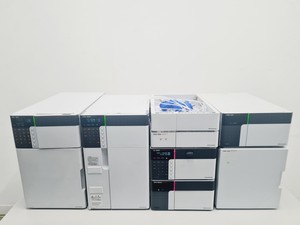 Thumbnail image of Shimadzu HPLC System with SIL-20A,CTO-20AC, SPD-M20A, LC-20AT, DGU-25A5, FRC-10A