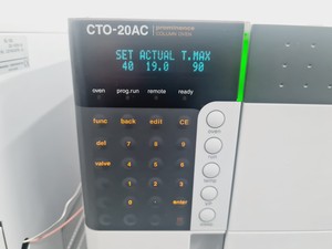 Thumbnail image of Shimadzu HPLC System with SIL-20A,CTO-20AC, SPD-M20A, LC-20AT, DGU-25A5, FRC-10A