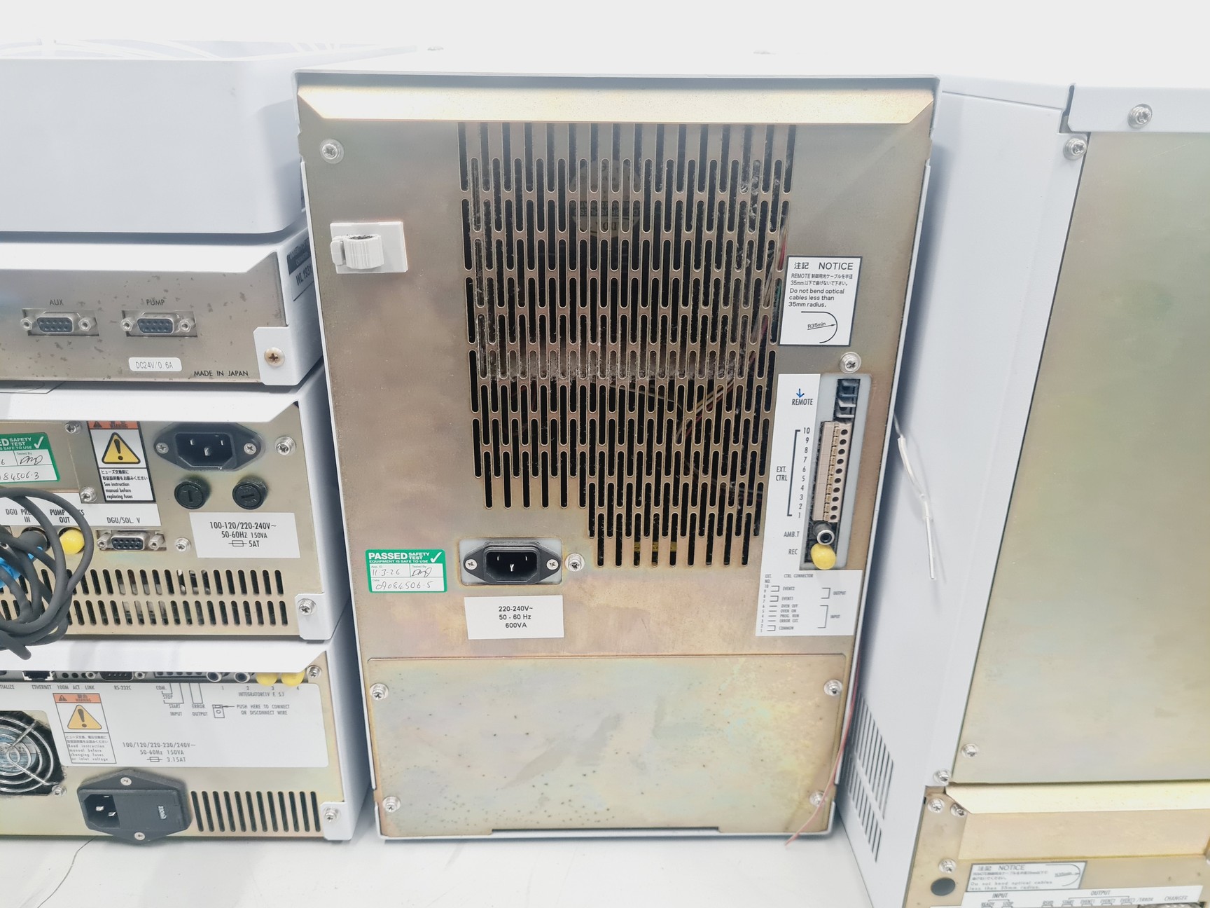 Image of Shimadzu HPLC System with SIL-20A,CTO-20AC, SPD-M20A, LC-20AT, DGU-25A5, FRC-10A