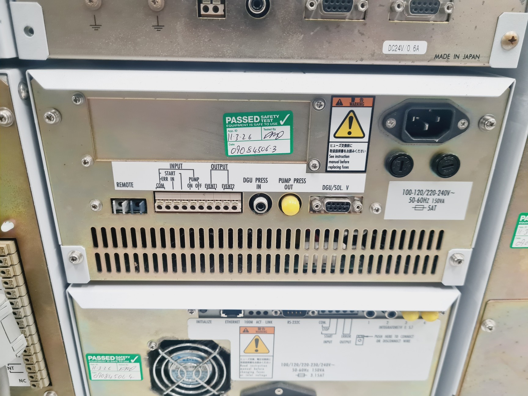 Image of Shimadzu HPLC System with SIL-20A,CTO-20AC, SPD-M20A, LC-20AT, DGU-25A5, FRC-10A