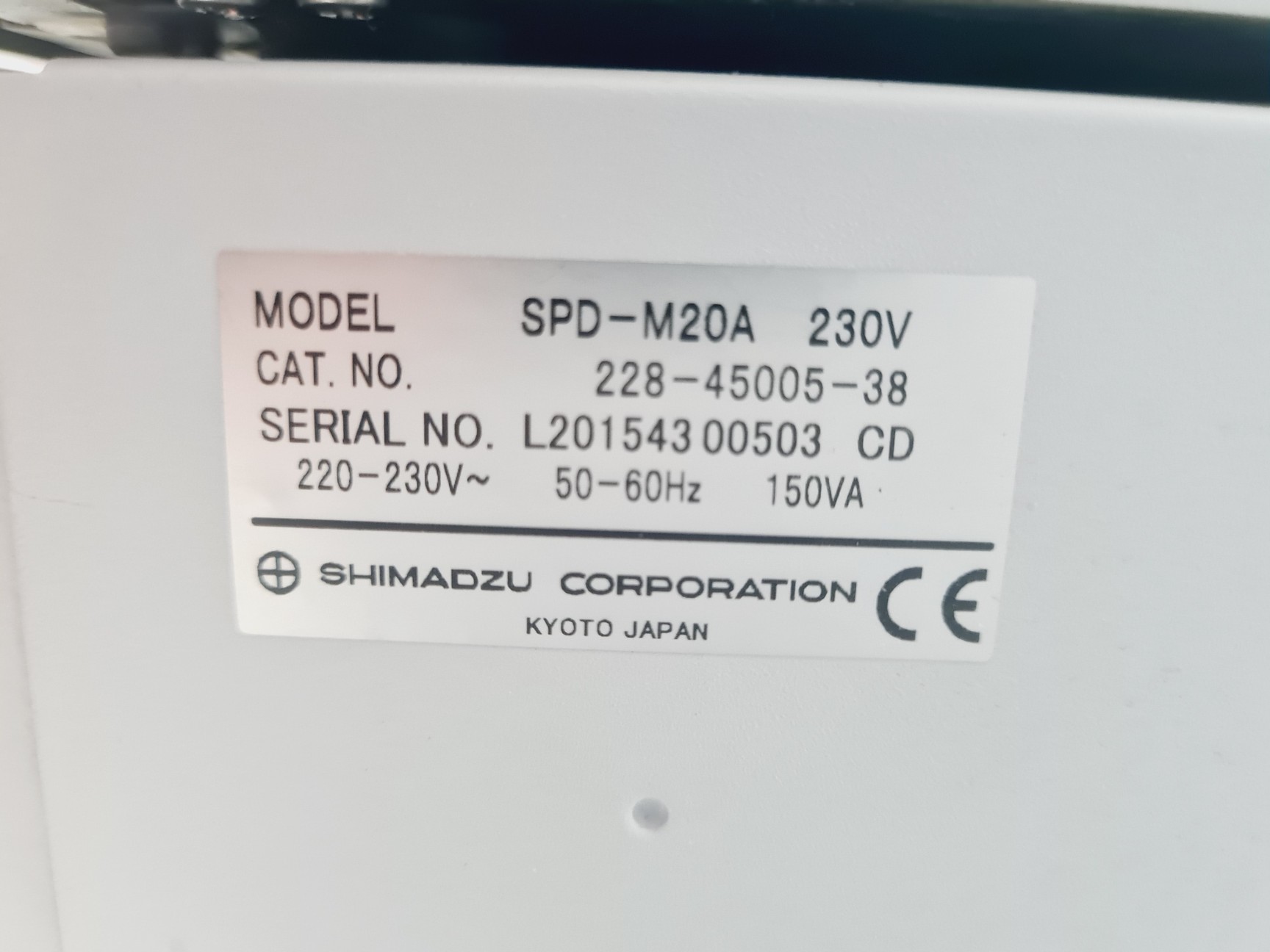 Image of Shimadzu HPLC System with SIL-20A,CTO-20AC, SPD-M20A, LC-20AT, DGU-25A5, FRC-10A