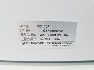 Thumbnail image of Shimadzu HPLC System with SIL-20A,CTO-20AC, SPD-M20A, LC-20AT, DGU-25A5, FRC-10A