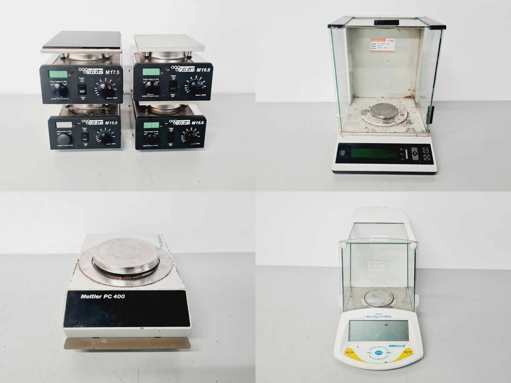 Image of Mixed Job Lot of Laboratory Equipment -  Mettler, SciQuip, Parr, Grant 