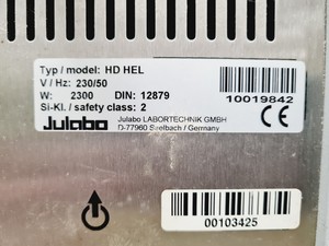 Thumbnail image of Julabo Model: F32 HEL F32-HD Refrigerated Water Bath Lab