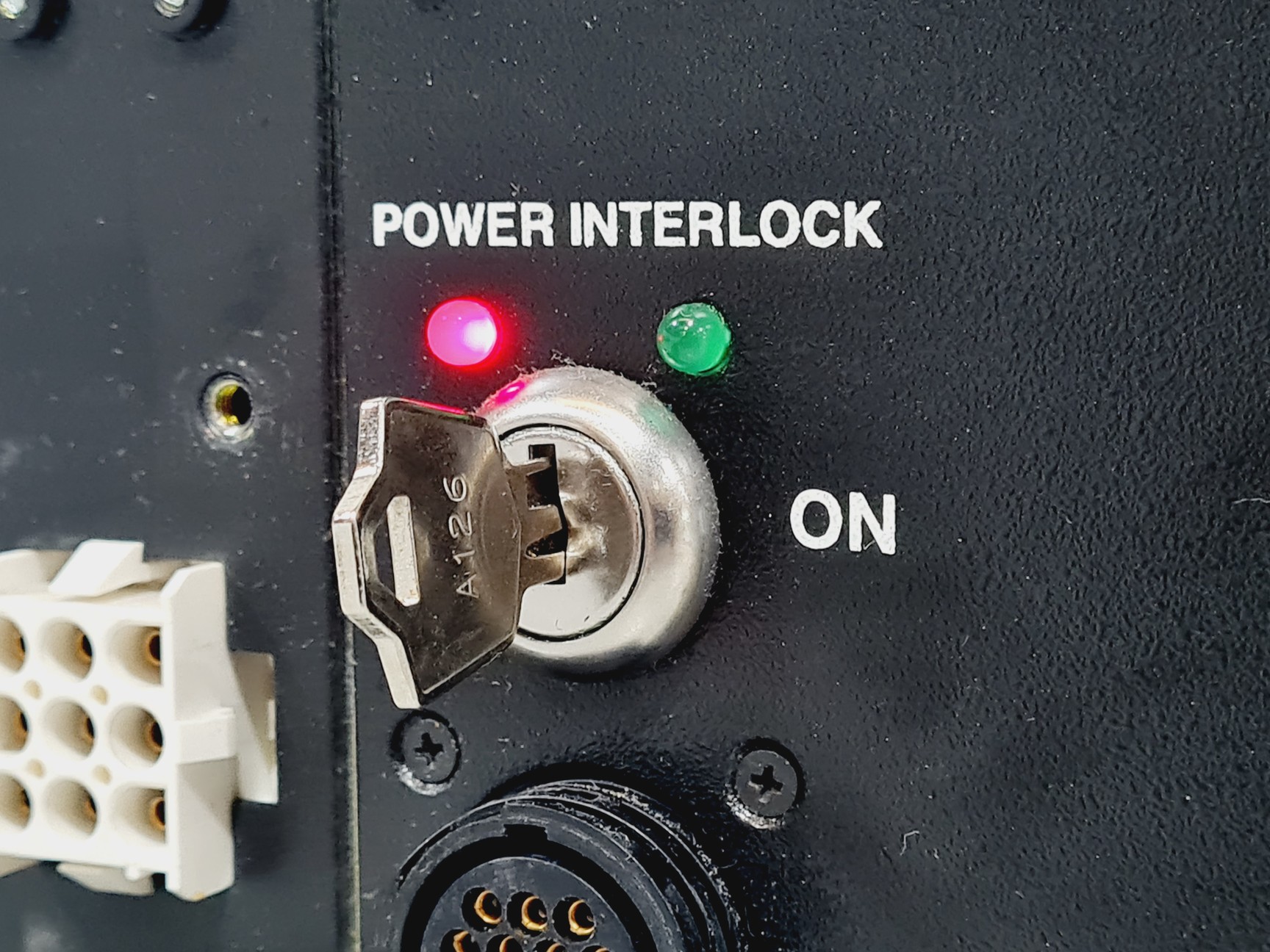 Image of JDS Uniphase Air Cooled Argon-Ion Laser Head Model: 2211-65MLQNF with PSU