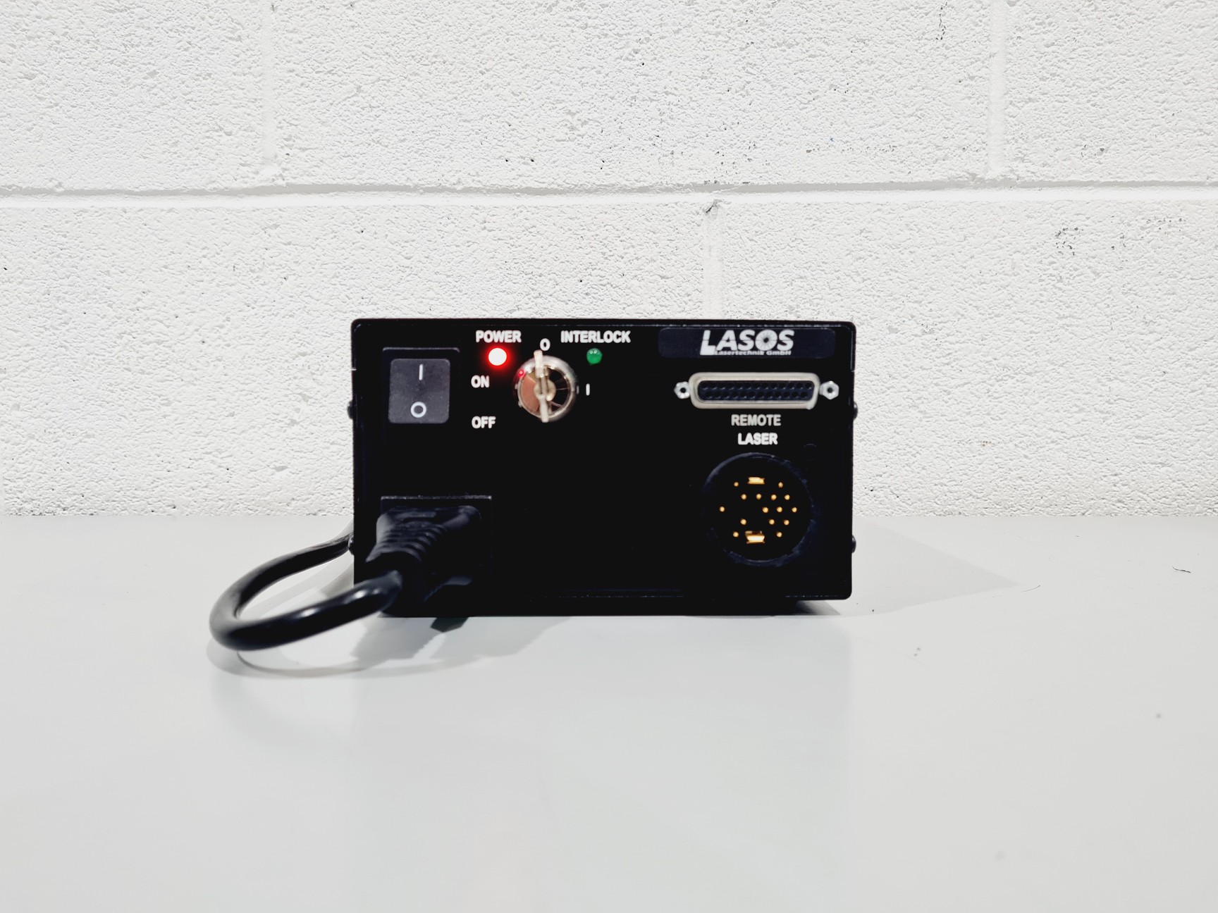 Image of LASOS Air Cooled Argon-Ion Laser Head Model:LGK 7872 ML02 With Power Supply Unit