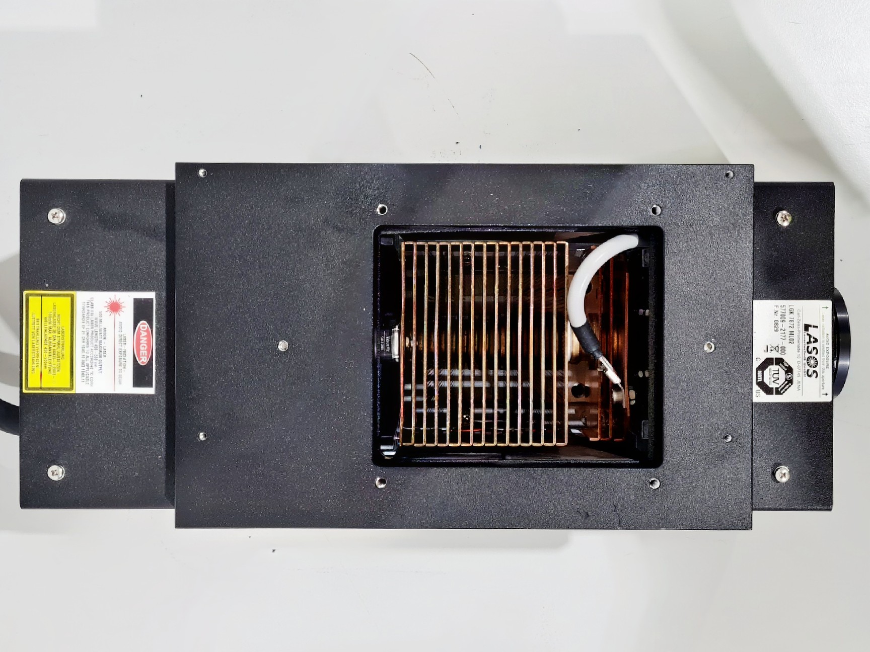 Image of LASOS Air Cooled Argon-Ion Laser Head Model:LGK 7872 ML02 With Power Supply Unit
