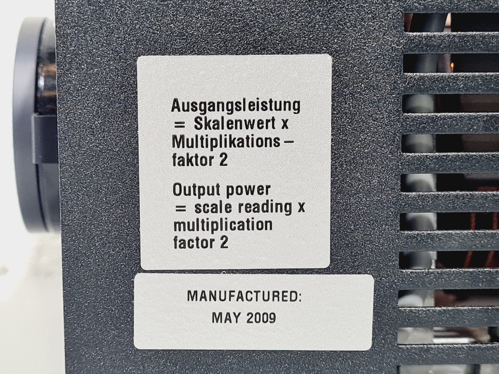 Image of LASOS Air Cooled Argon-Ion Laser Head Model:LGK 7872 ML02 With Power Supply Unit
