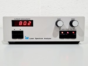 Thumbnail image of IST Laser Spectrum Analyser Model: E201LSA03A with Optical Head