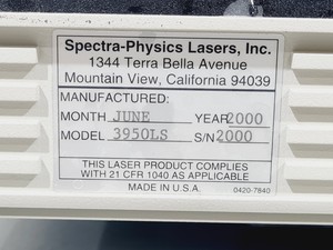 Thumbnail image of Spectra-Physics Tsunami Ti:Sapphire Laser System with Millennia VIIIs DPSS Pump 
