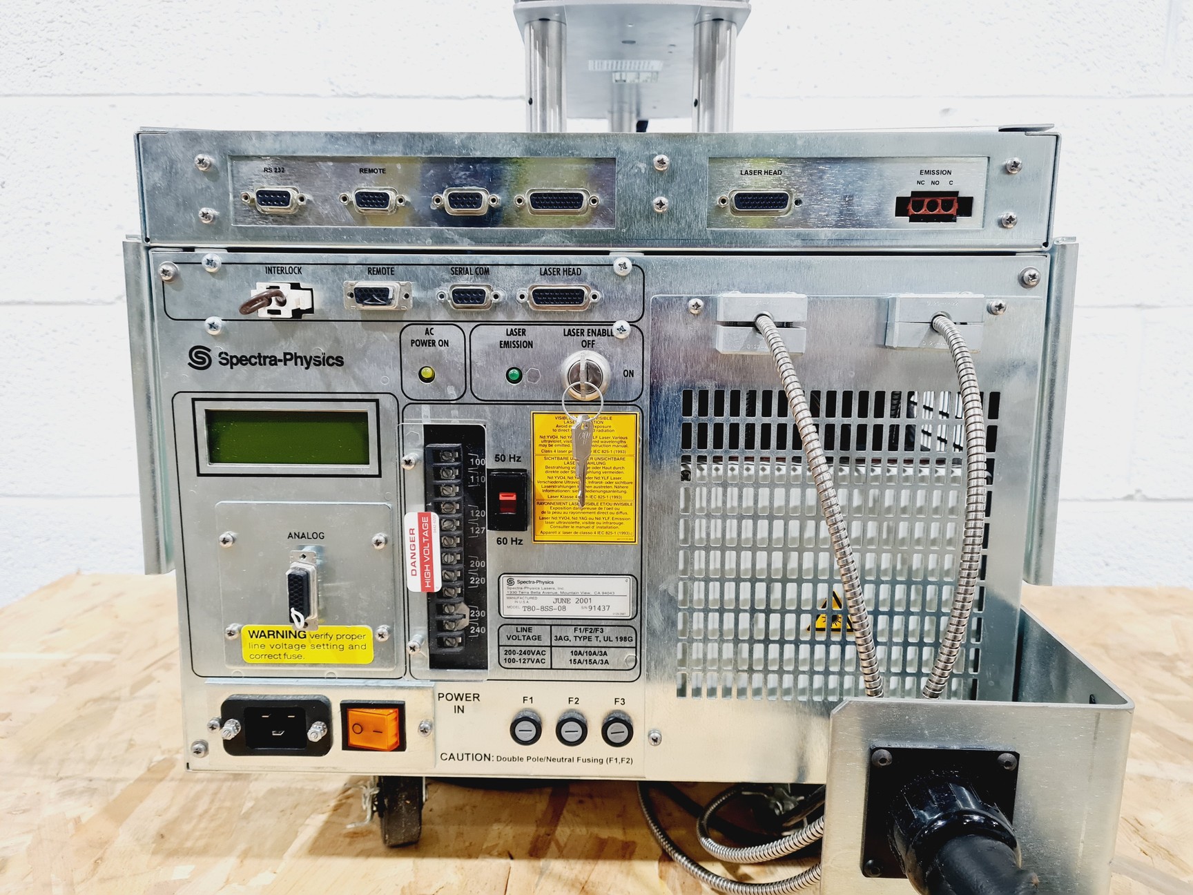 Image of Spectra-Physics Tsunami Ti:Sapphire Laser System with Millennia VIIIs DPSS Pump 