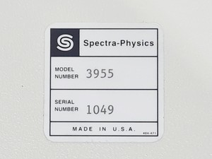 Thumbnail image of Spectra-Physics Tsunami Ti:Sapphire Laser System with Millennia VIIIs DPSS Pump 