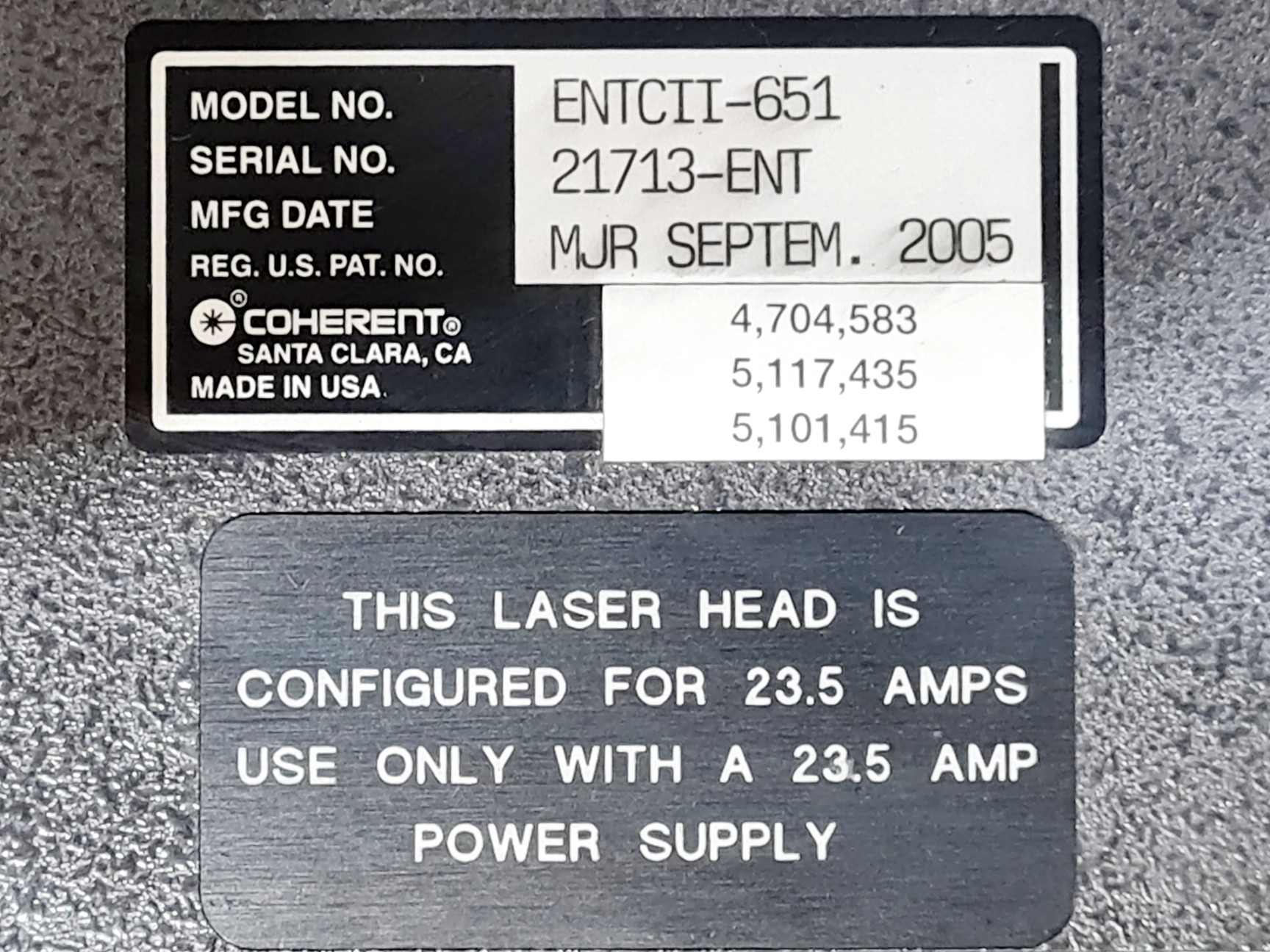 Image of Innova Technology Coherent Enterprise II Laser Head- ENTCII-651 with PSU  
