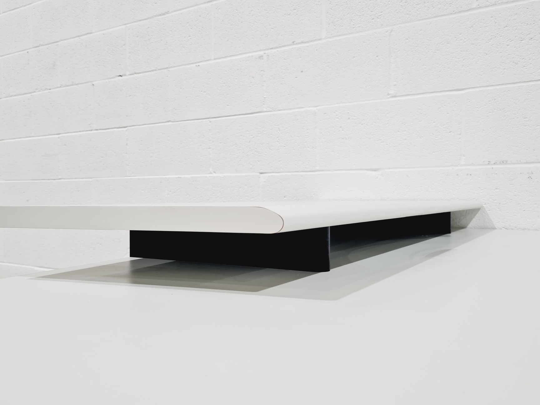 Image of Computer Desk with Monitor Stand