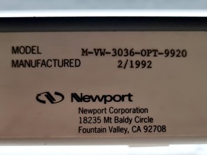 Thumbnail image of Newport M-VW-3036-OPT-9920 Anti Vibration Isolation Table
