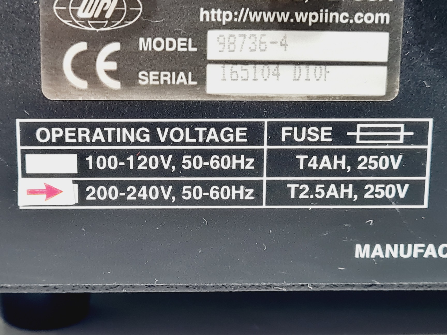 Image of WPI Air-Therm SMT Humidity and Temperature Control 230V Model: 98736-4