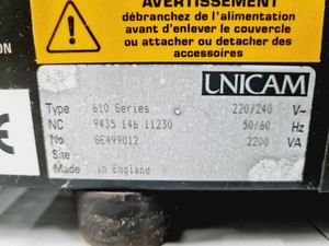 Thumbnail image of Unicam 610 Series Gas Chromatograph